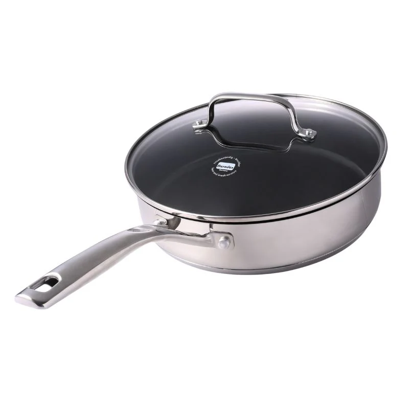 Berndes Schmorpfanne Gourmet 28cm, Daily edition Edelstahlpfanne