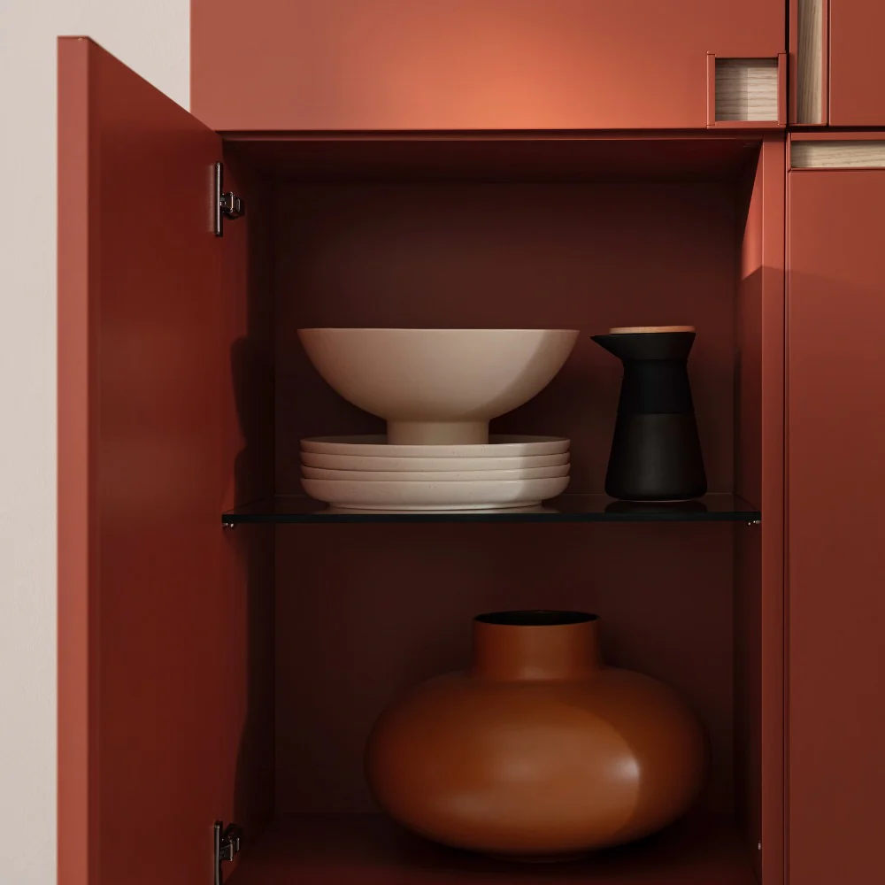 Contur Highboard Venzone 4-türig, Lack - Image 4