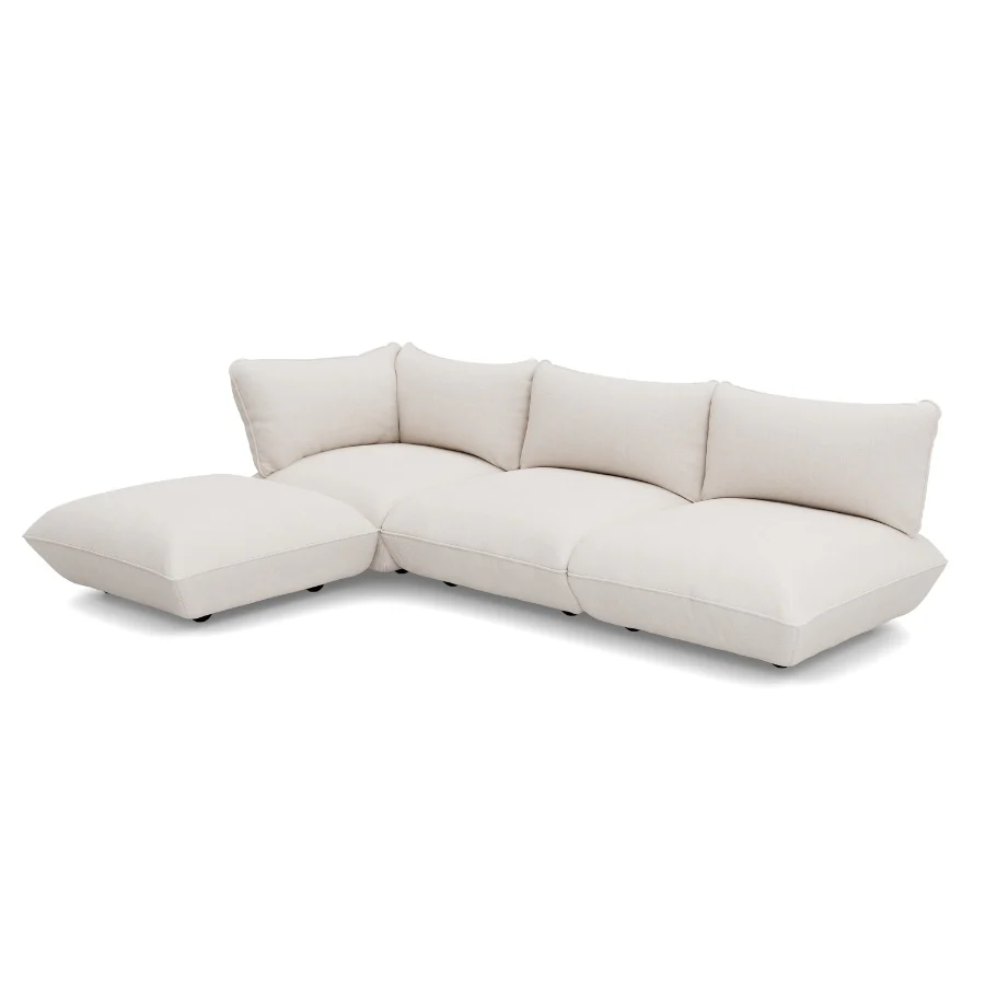 Fatboy Ecksofa Sumo, modulare Polstergarnitur 4-Sitzer, Boucléstoff Bezug - Image 27