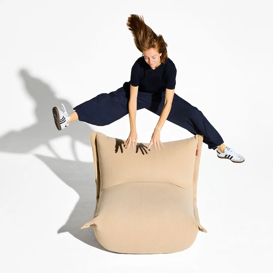 Fatboy Loungesessel The BonBaron Slim, mit recyceltem Cord-Stoff - Image 3