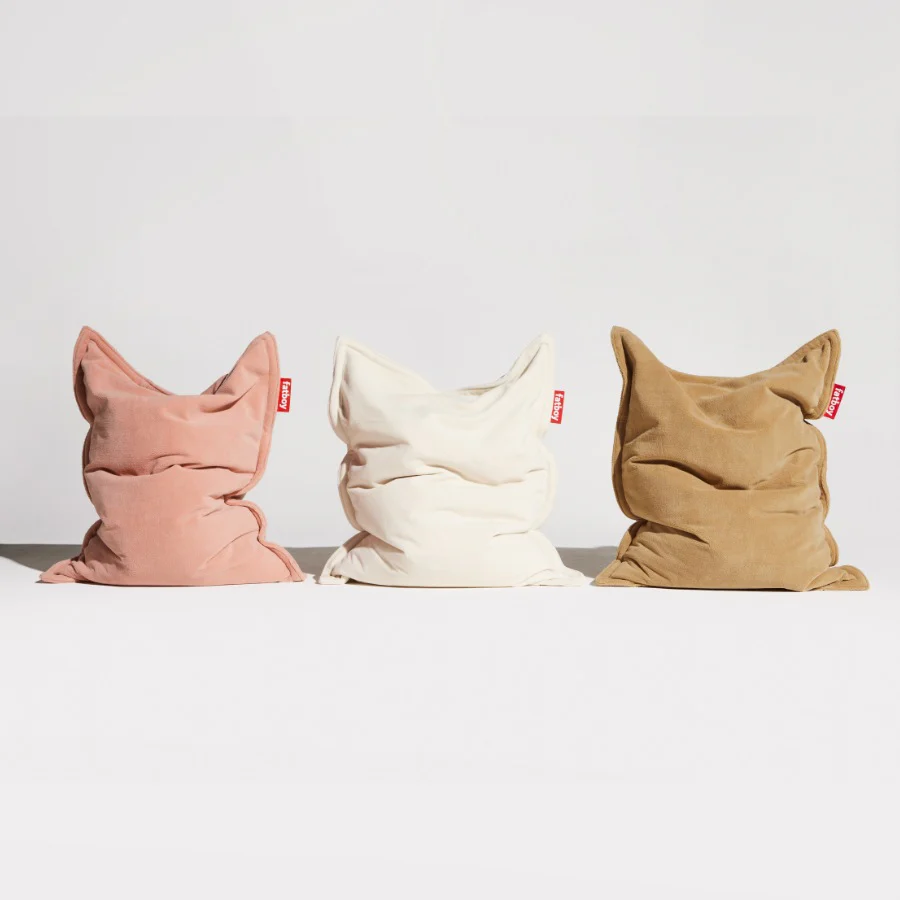 Fatboy Sitzsack Original Slim Teddy 155x120 cm Kuschelsitzsack weich - Image 6