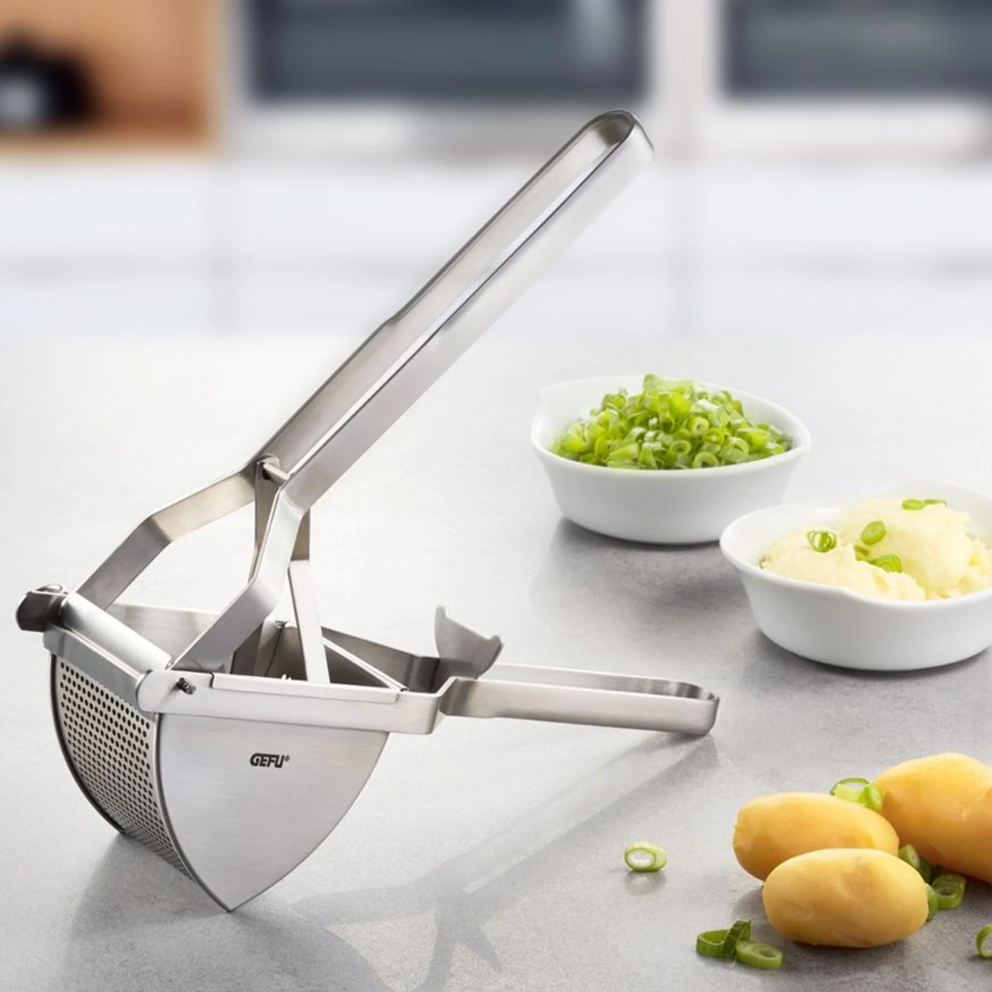 Gefu Kartoffelpresse aus Edelstahl, zerlegbar + spülmaschinenengeeignet - Image 3