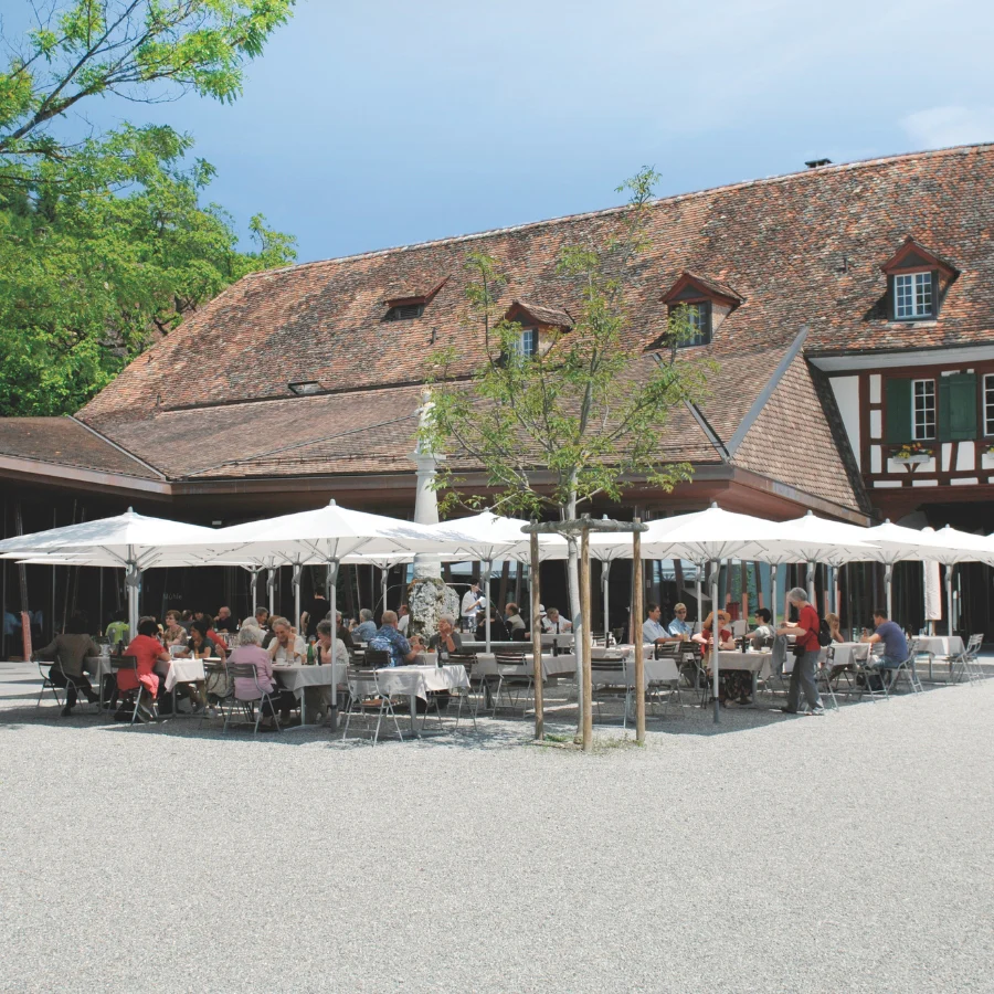 Glatz Sonnenschirm Fortero, großer Mittelmastschirm, windstabil - Image 4