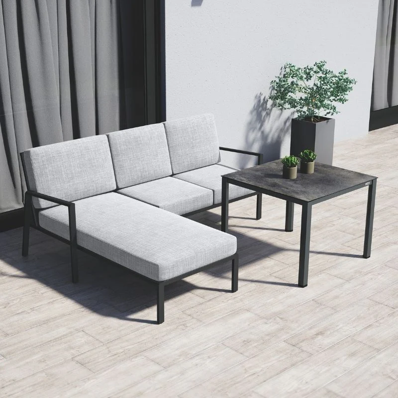 Kettler Chaiselongue Zenith Longchair-Element für Gartenlounge - Image 3