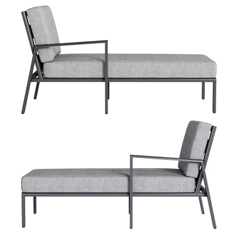 Kettler Chaiselongue Zenith Longchair-Element für Gartenlounge - Image 5