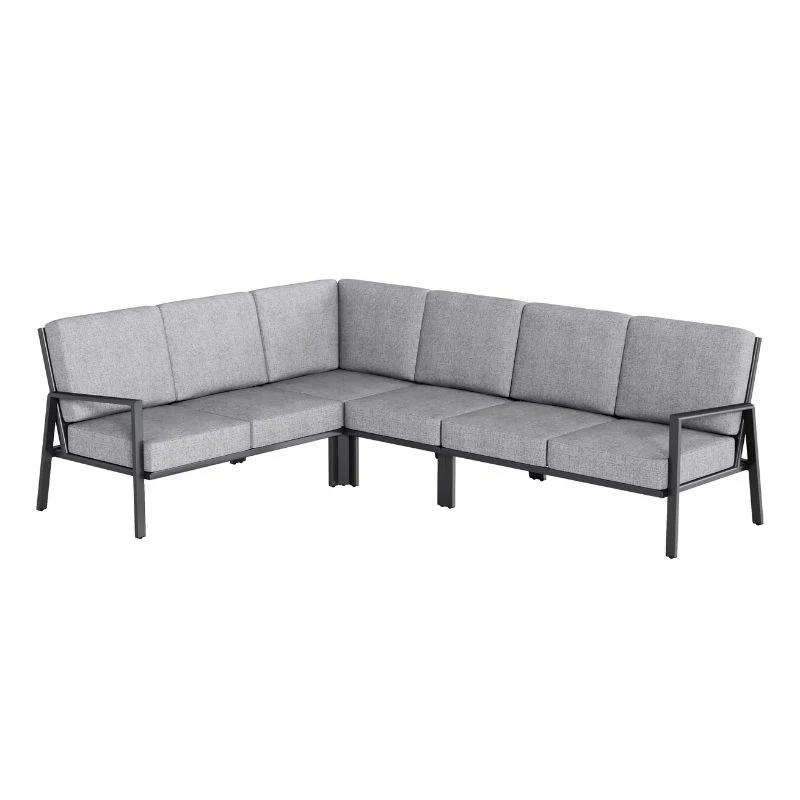 Kettler große 5-Sitzer Gartenlounge Zenith, 4-tlg.