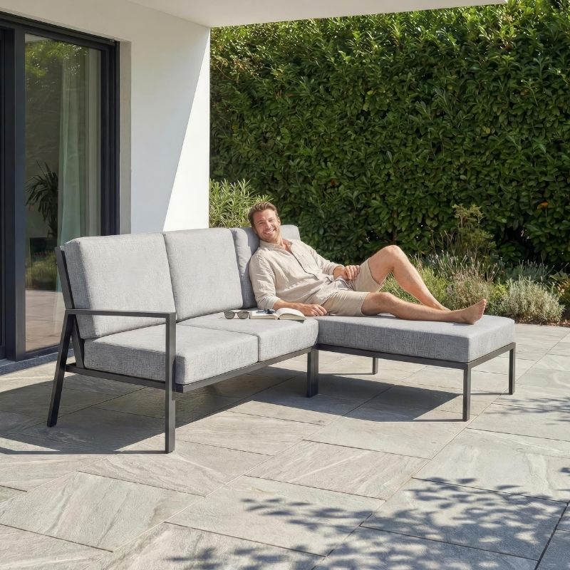 Kettler kleine 3-Sitzer Gartenlounge Zenith, 2-tlg. - Image 2
