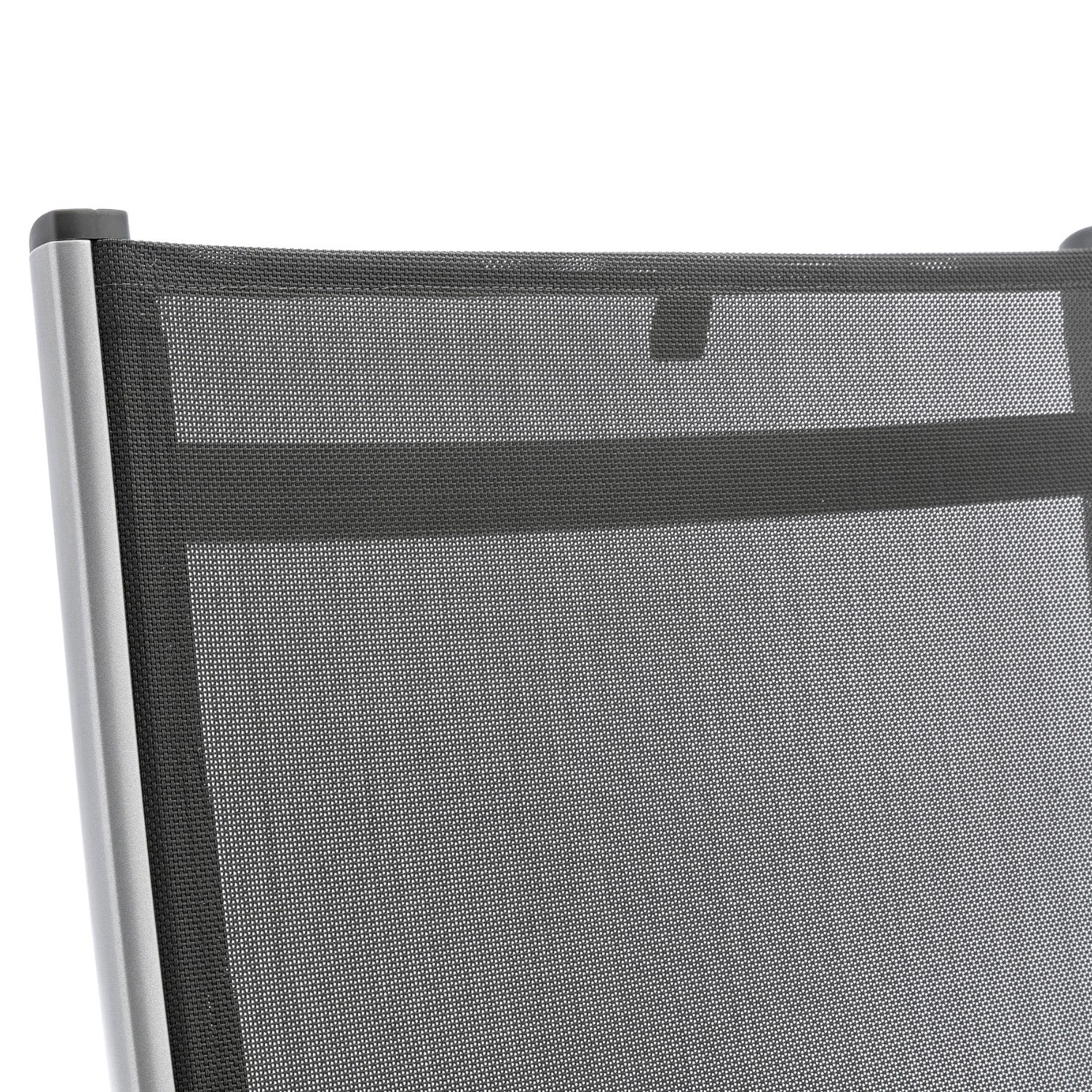 KETTLER Relaxsessel Basic Plus, Gartenliege verstellbar mit Alu-Gestell, silber anthrazit - Image 3