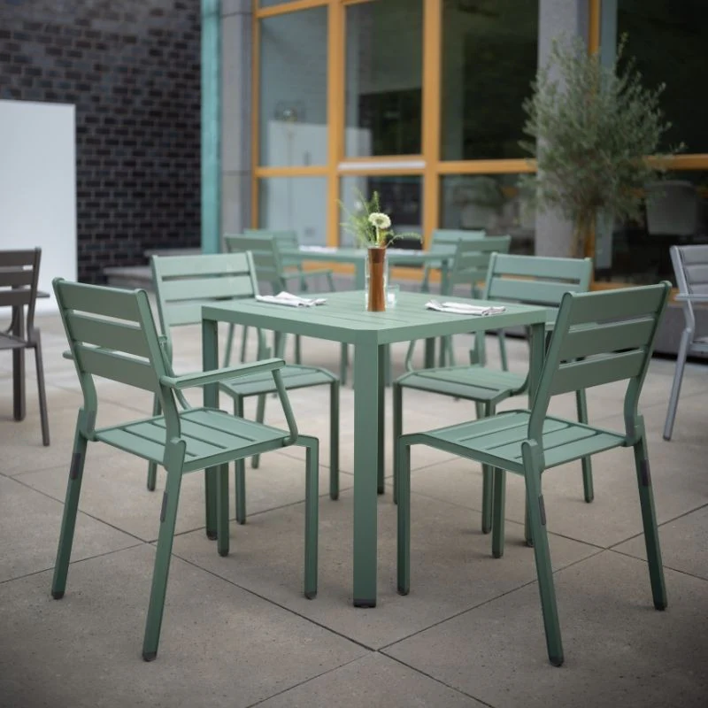 Kettler Stapelsessel Latitude, Gartenstuhl mit Armlehnen, aus Aluminium - Image 16
