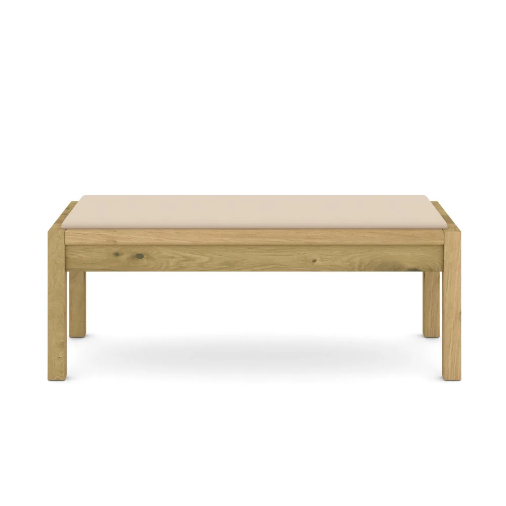 Musterring Ankleidebank Savona 2.0, Sitzbank für Schlafzimmer Eiche Bianco - Image 2