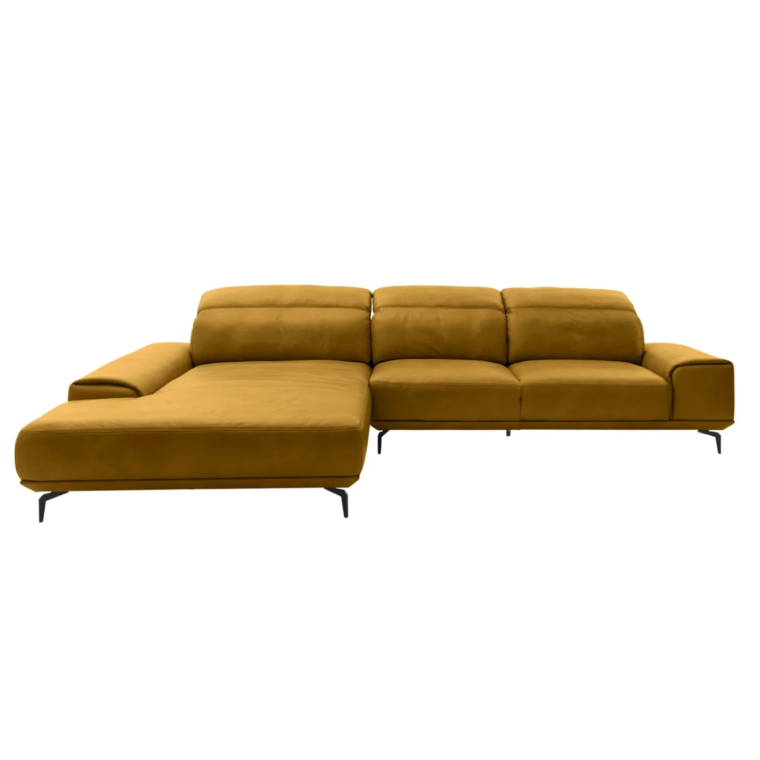 Musterring Ecksofa MR 2490 mit Lederbezug & Sockel + Metallfüßen - Image 43