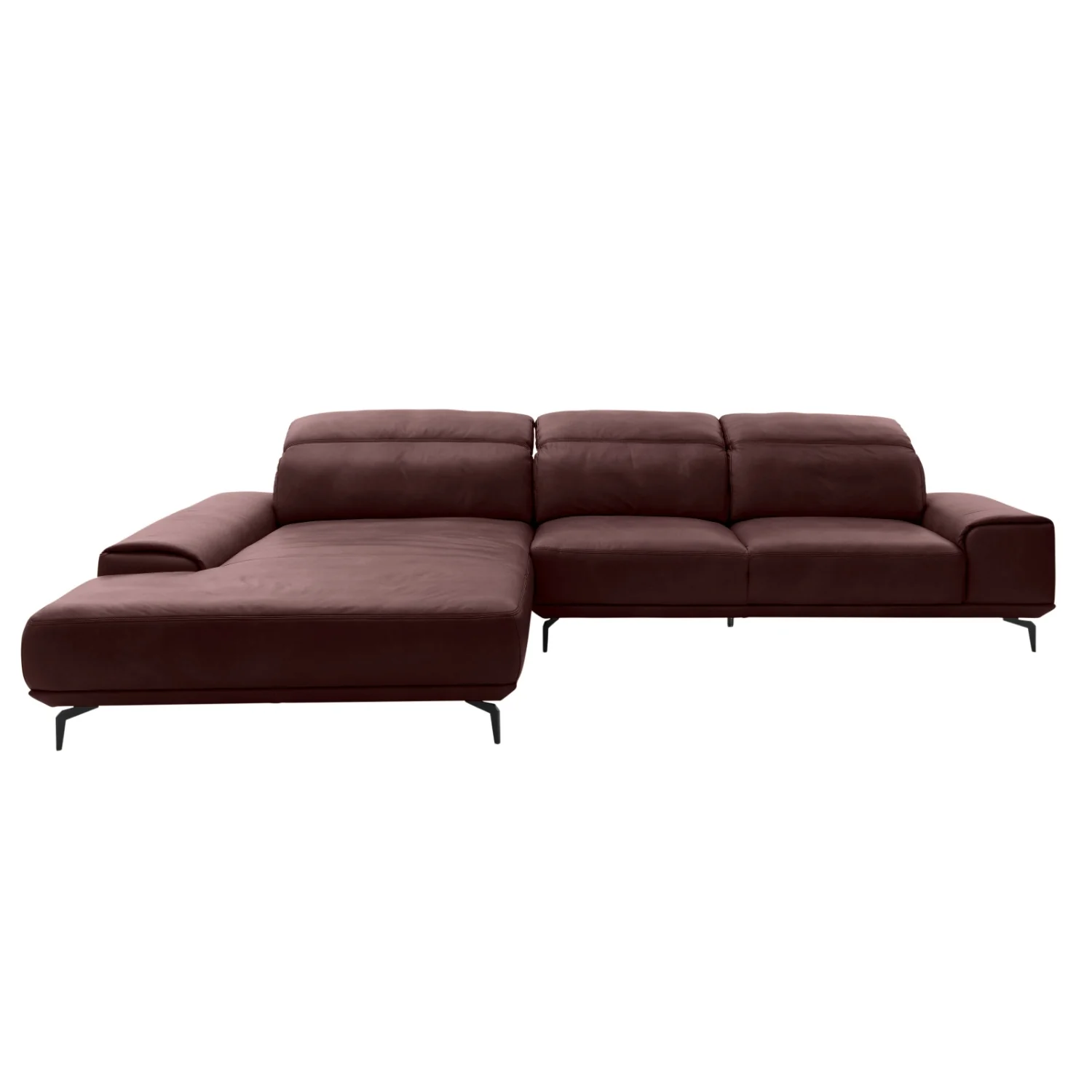 Musterring Ecksofa MR 2490 mit Lederbezug & Sockel + Metallfüßen - Image 73