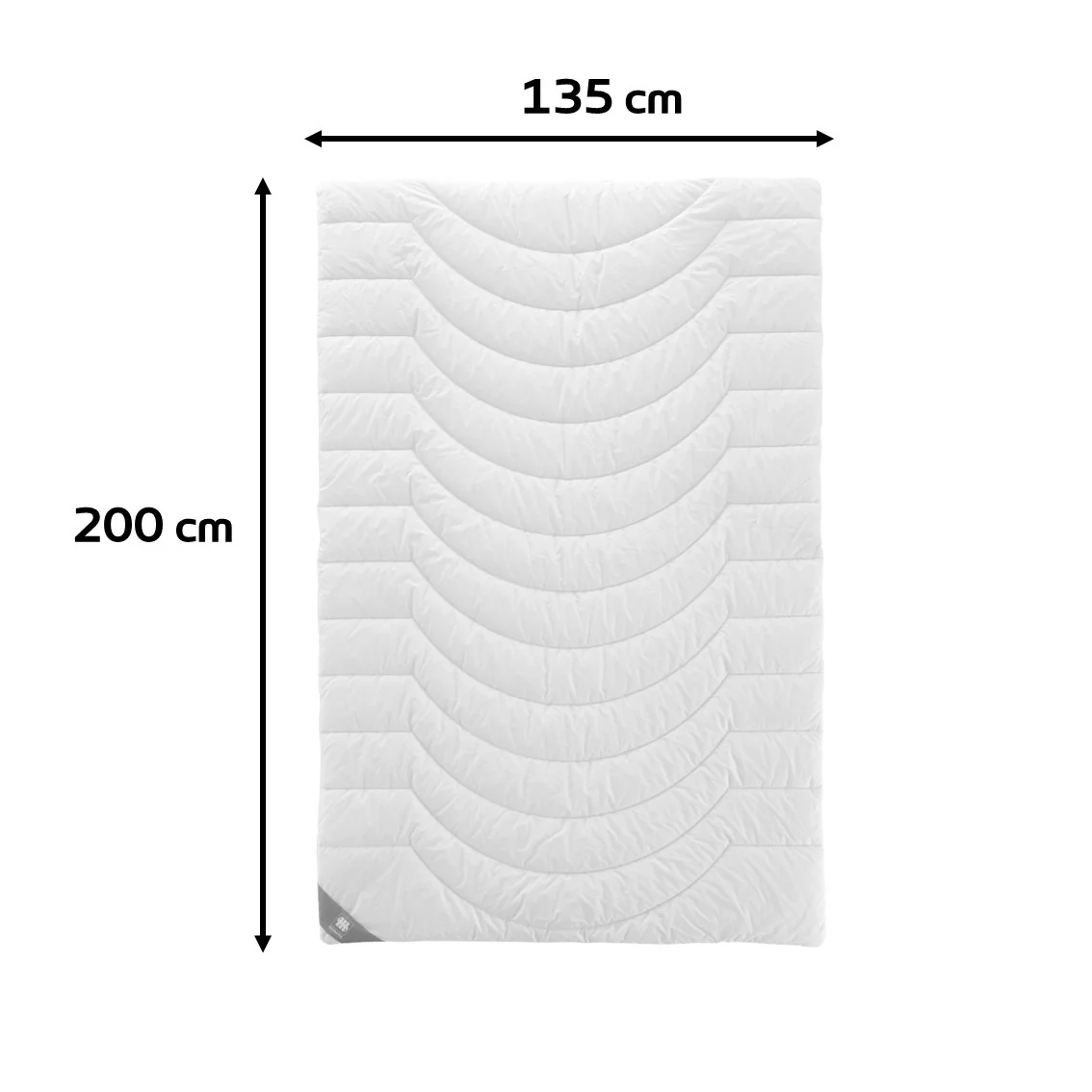 Musterring Ganzjahresdecke 'MOONZ' Bettdecke antiallergisch & waschbar, mit 100% Polyester-Hohlfaserfüllung und Bezug aus 100% Baumwolle, Made in Germany - Image 4