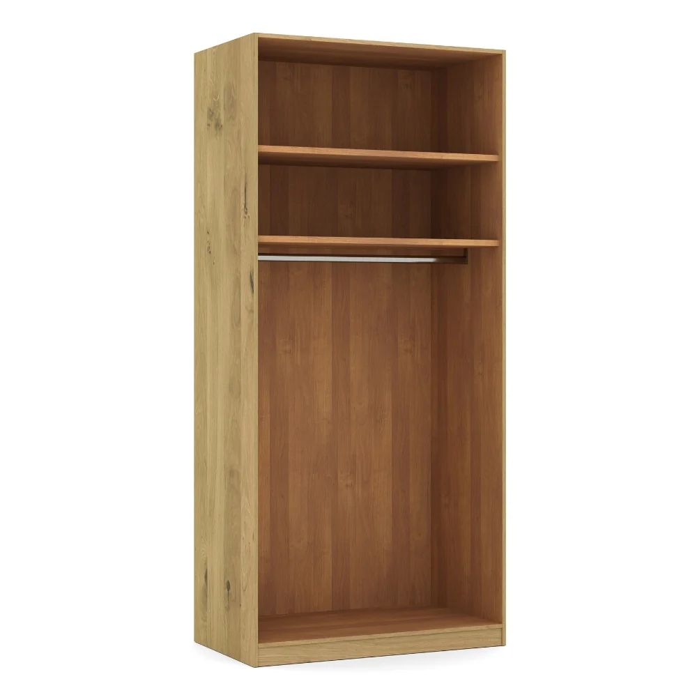 Musterring Kleiderschrank Savona 2.0, Drehtürenschrank 2-türig Eiche, mit Glas oder Spiegeltür - Image 8