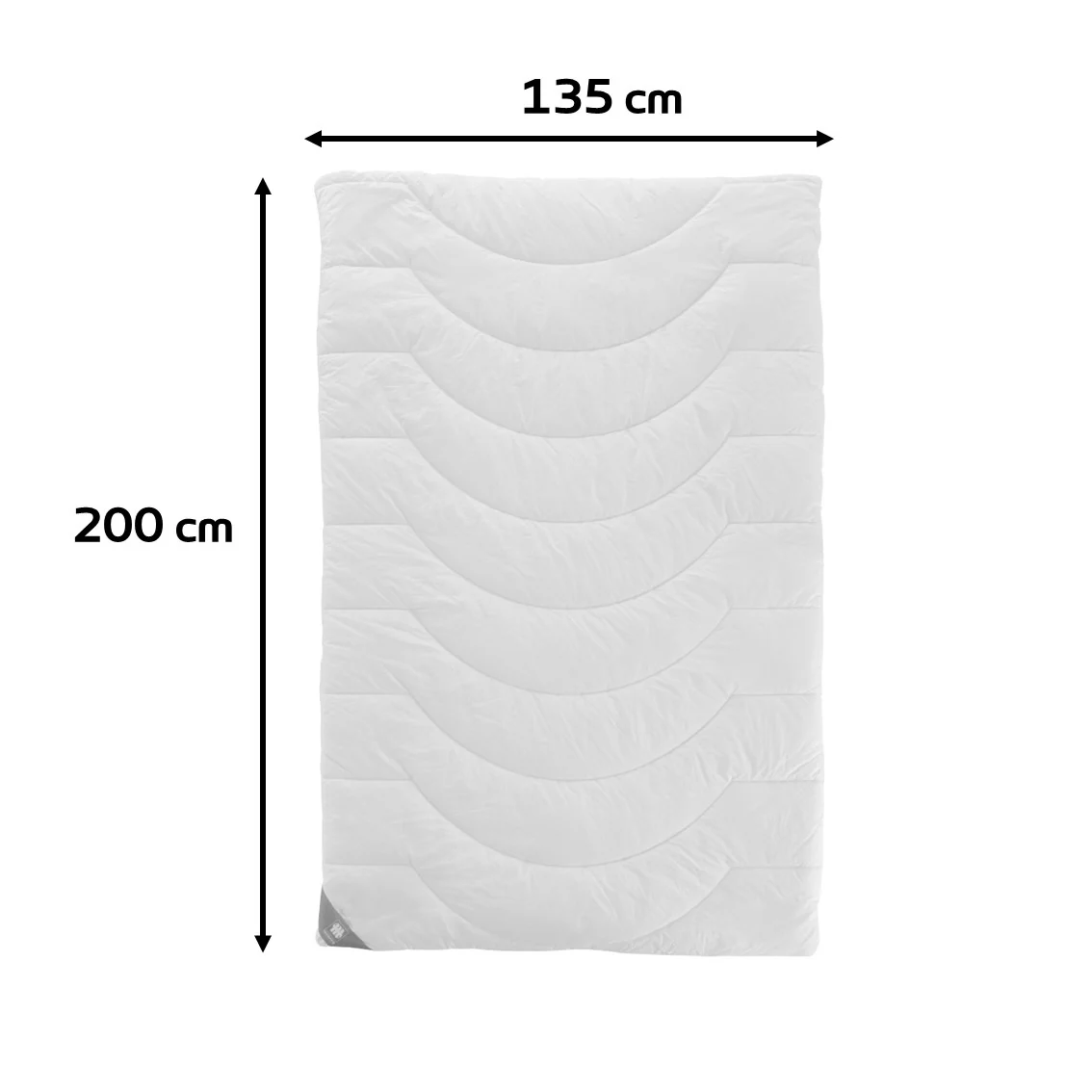 Musterring Sommerdecke 'MOONZ' Bettdecke antiallergisch & waschbar, mit 100% Polyester-Hohlfaserfüllung und Bezug aus 100% Baumwolle, Made in Germany - Image 4