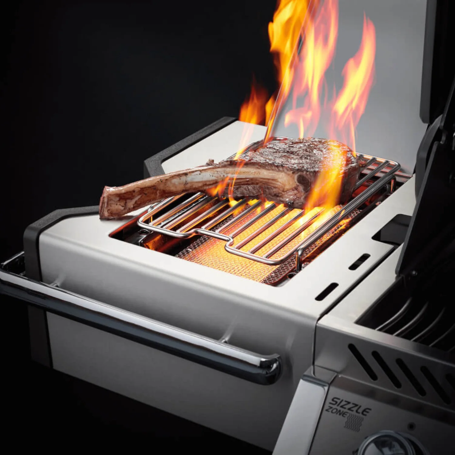 Napoleon Gasgrill Prestige Pro 665 RSIB, 8 Brenner inkl. Infrarot-Heck- & Seitenbrenner, Edelstahl - Image 5