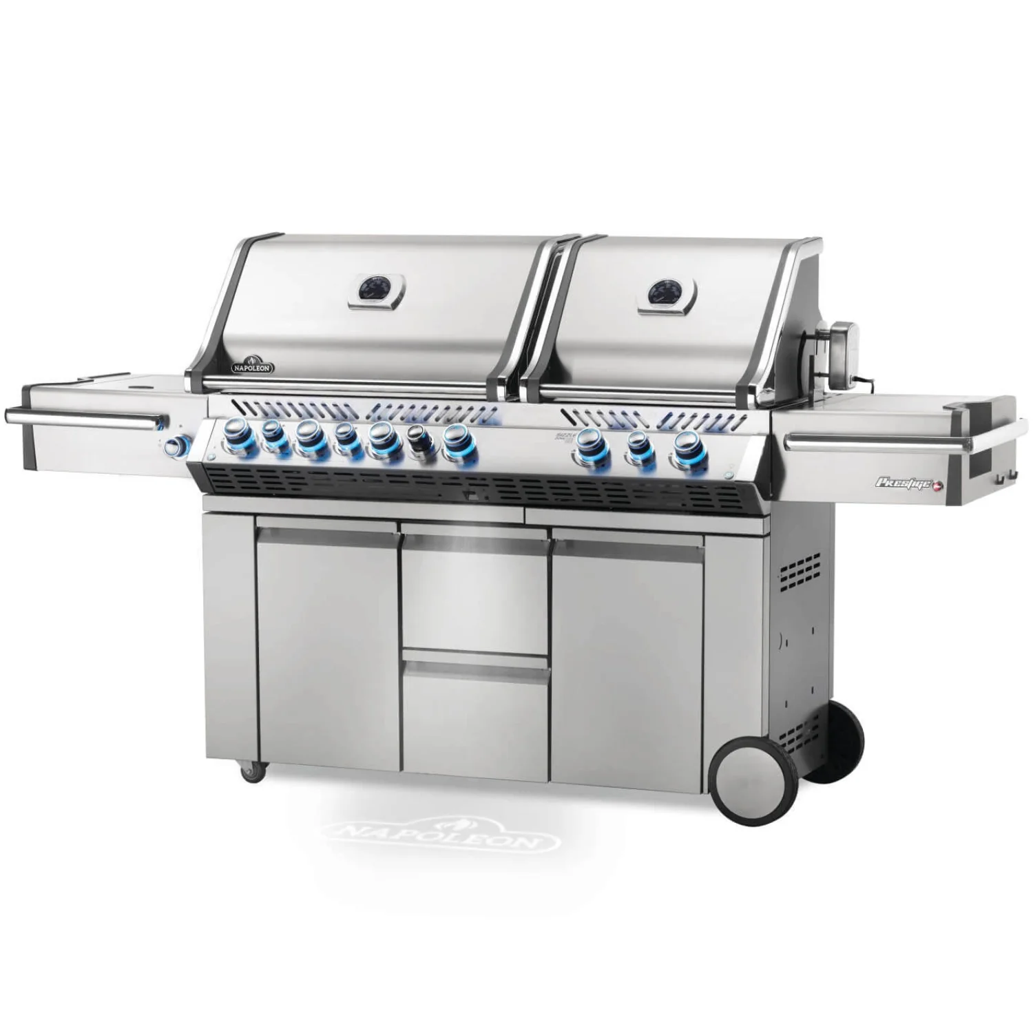 Napoleon Gasgrill Prestige Pro 825 RSBI, 10 Brenner inkl. Seiten-, Heck- & Bodenbrenner, Edelstahl - Image 3