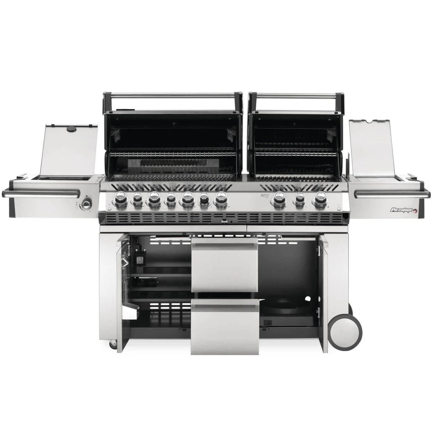 Napoleon Gasgrill Prestige Pro 825 RSBI, 10 Brenner inkl. Seiten-, Heck- & Bodenbrenner, Edelstahl - Image 4