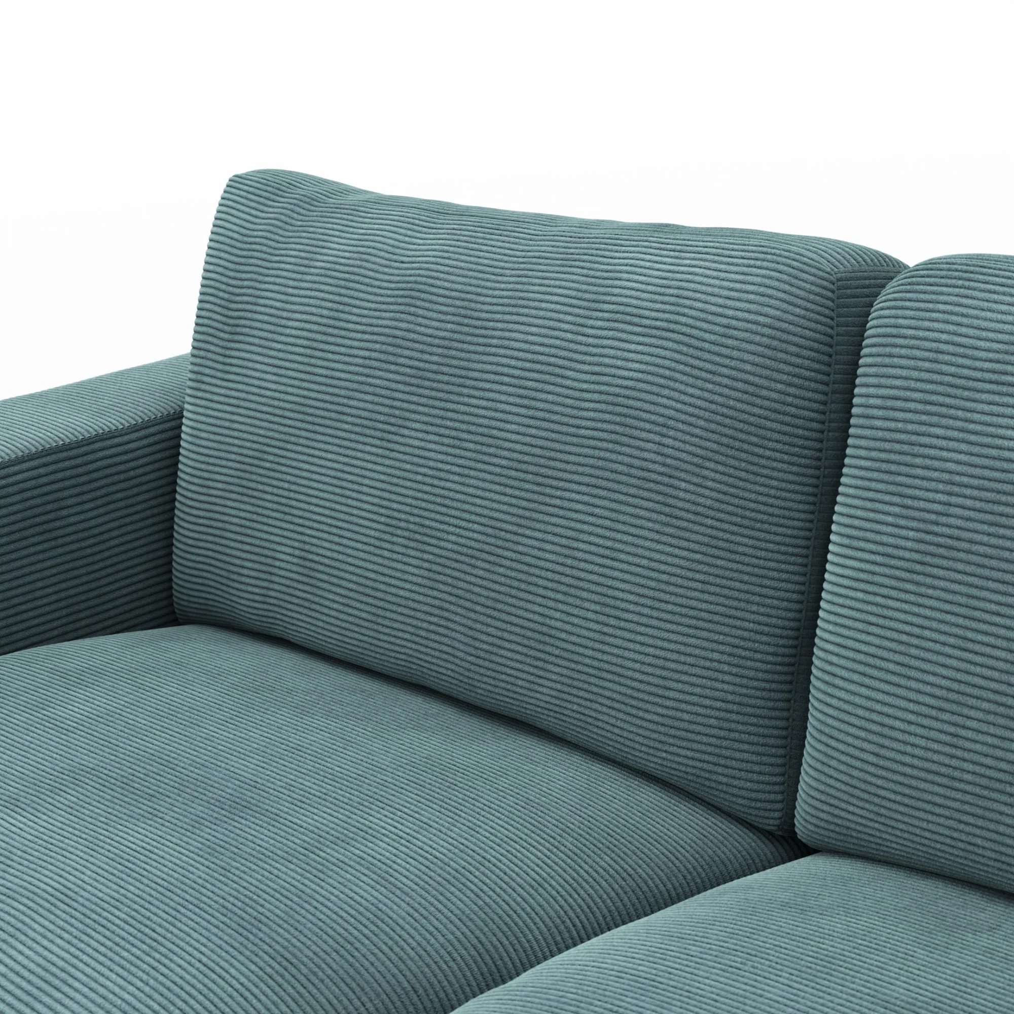 RAUM.FREUNDE Sofa Juni, 2 Sitzer mit Cord-Bezug - Image 8