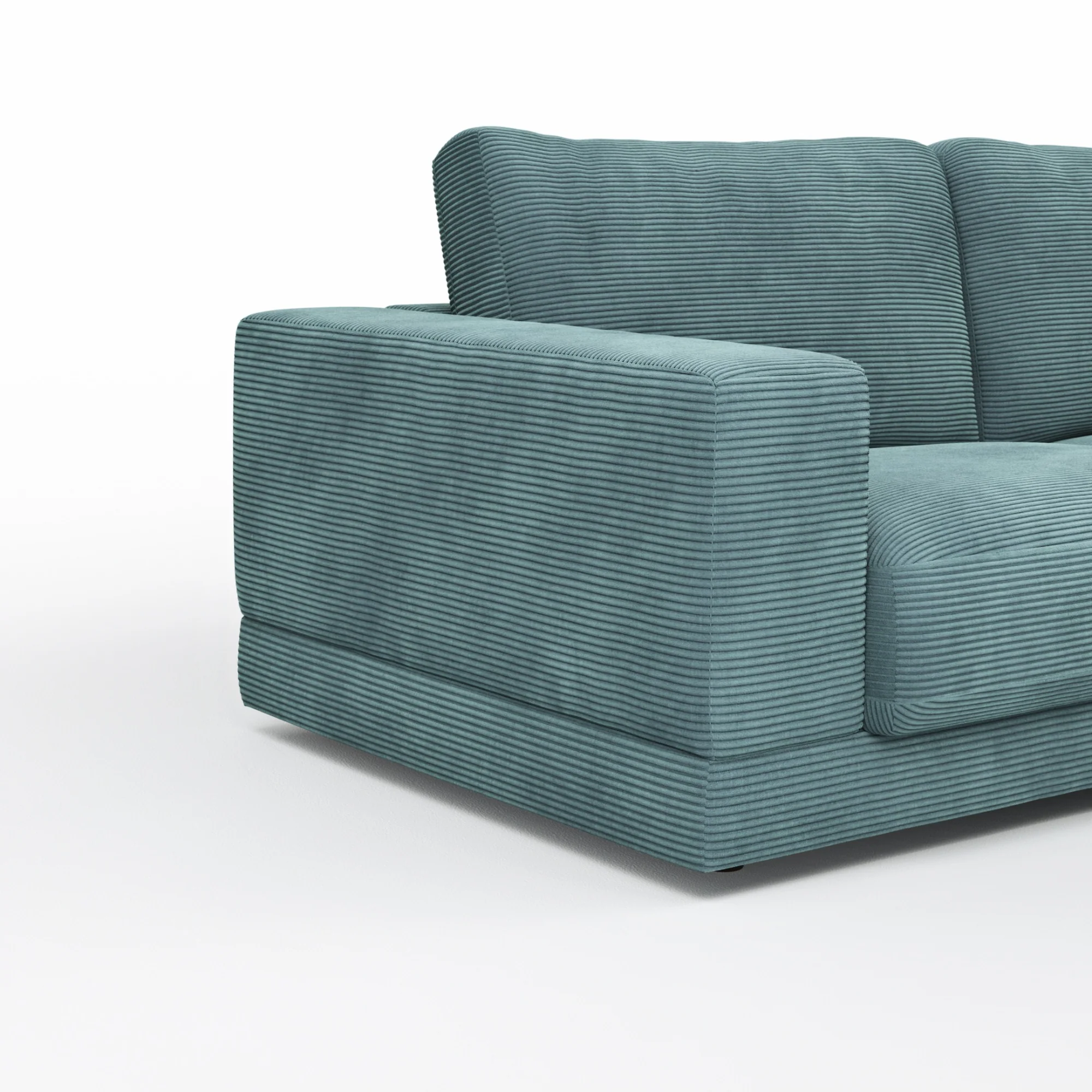RAUM.FREUNDE Sofa Juni, 2 Sitzer mit Cord-Bezug - Image 9