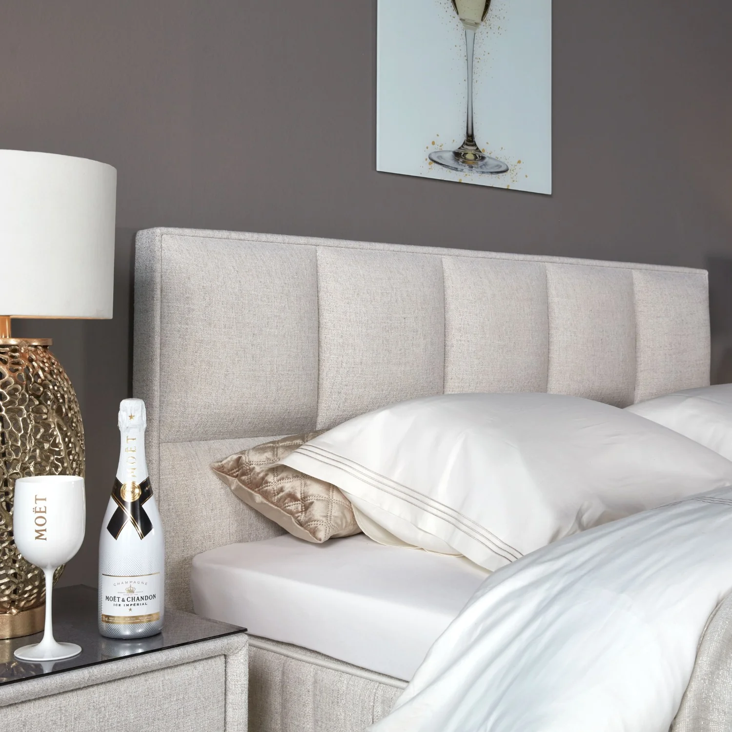 Serta Boxspringbett Hollywood, 180 x 200 / 210 cm, inkl. Matratze + Topper - Image 4