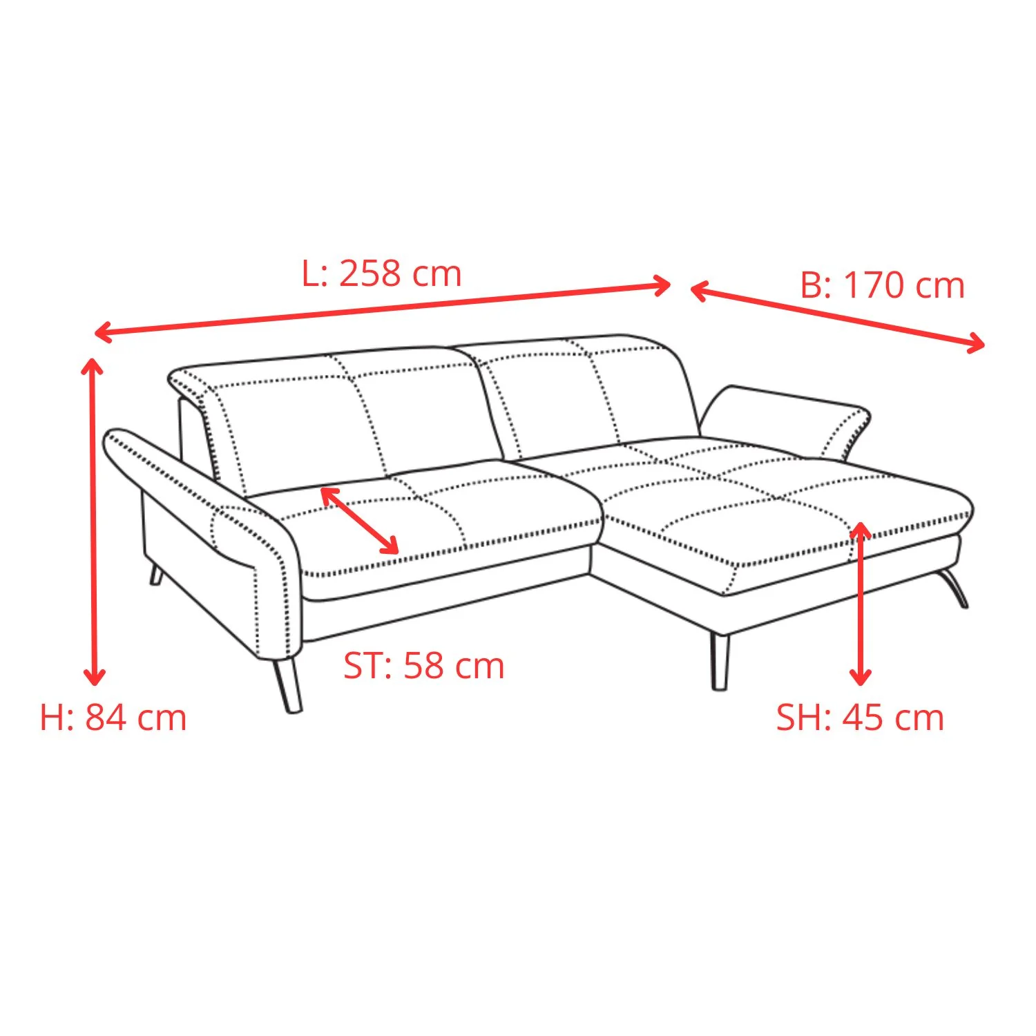 set one by Musterring Ecksofa SO 4400 - Image 14
