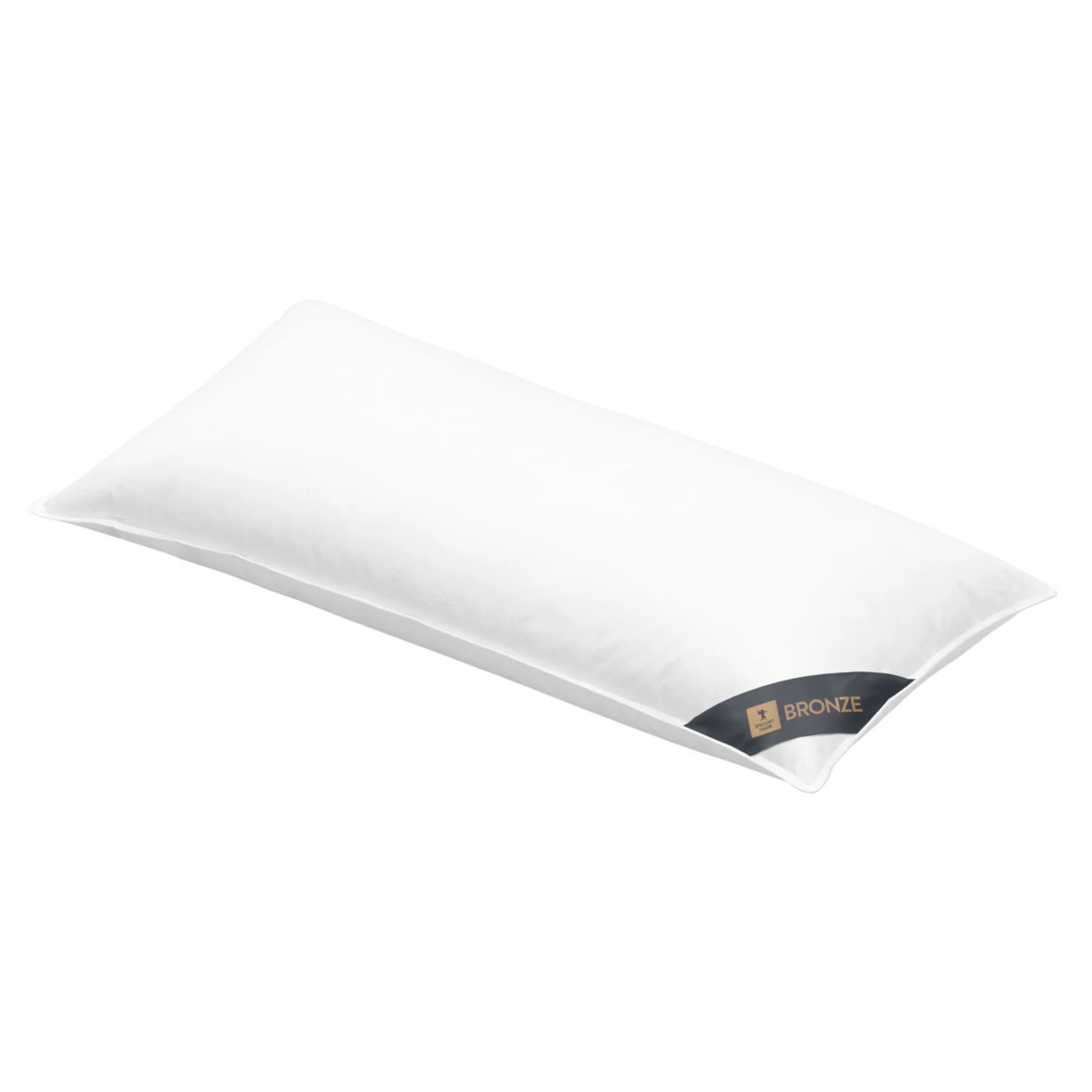 Spessarttraum Daunenkissen, 40x80cm, 660g, 85% weiße neue Federn, 15% neue Daunen Klasse I, Norm EN12935 - Image 3